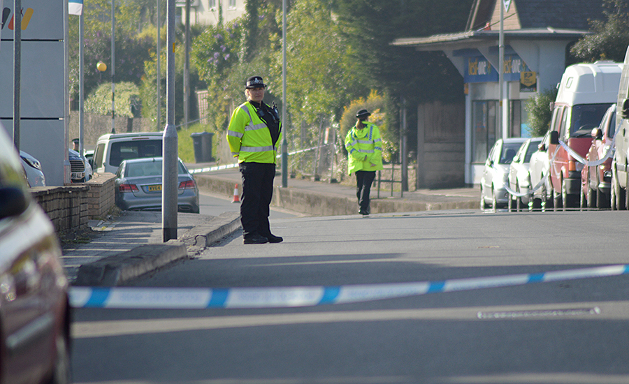 Search team concludes comb of Chippenham murder scene Wiltshire 999s