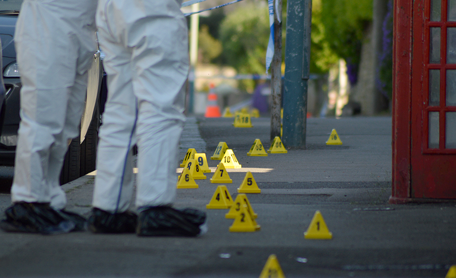 Search Team Concludes Comb Of Chippenham Murder Scene Wiltshire 999s