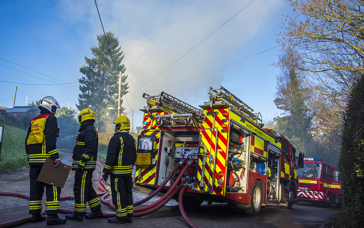 More than 60 firefighters tackle major fire at thatched cottage near