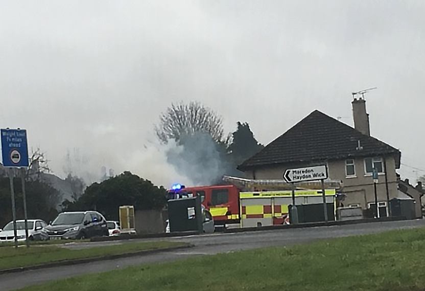 Firefighter called to Swindon home after local residents report explosions