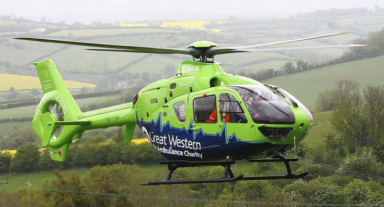 Great Western Air Ambulance unveils new specialist critical care car