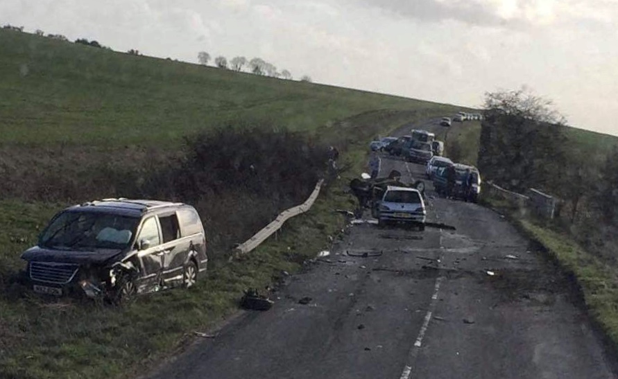 UPDATE Young man killed in headon crash on A4361 near Broad Hinton
