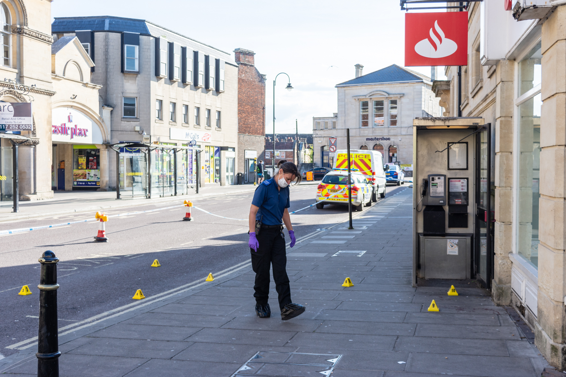 BREAKING Man ‘slashed across face’ in Trowbridge town centre attack