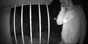 Police are looking for this man after theft of Coke from Corsham balcony