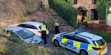 Police helicopter called in to hunt for suspects who ditched car in Swindon