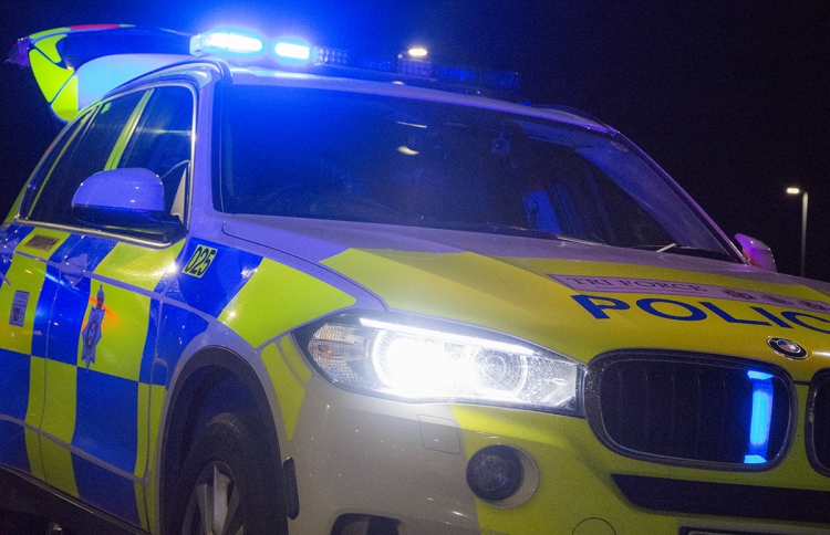 Quiet residential street blocked as emergency services attend sudden death