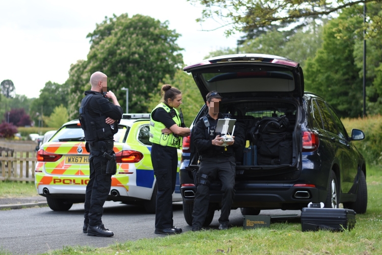 Police helicopter and drone over Corsham as man with dementia goes missing