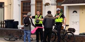 Man caught having a ‘street party’ finally goes home after seventh warning