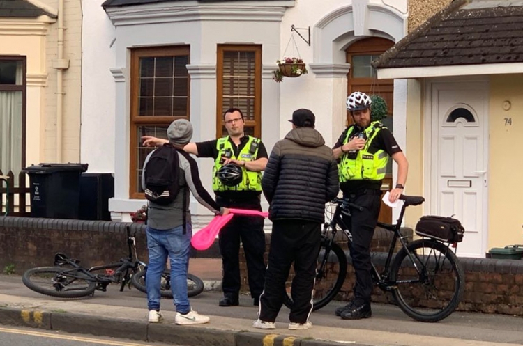Man caught having a ‘street party’ finally goes home after seventh warning
