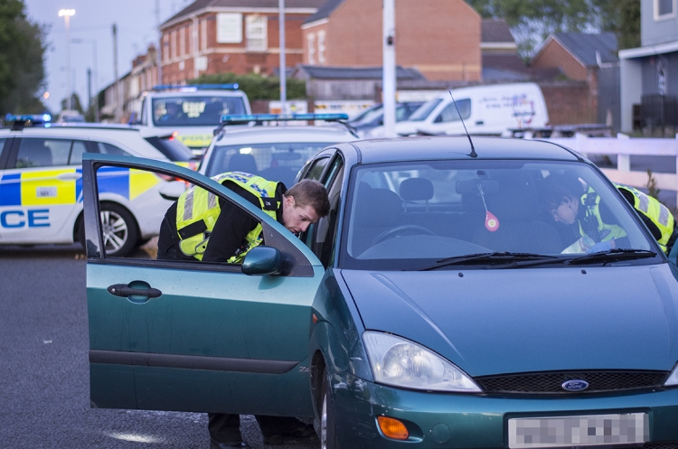 Suspected drug dealer, 54, arrested after failing to stop at crash in Swindon