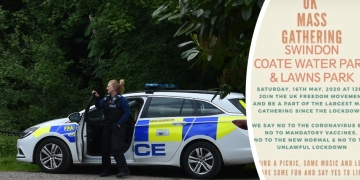 Nobody turned up for UK Mass Gathering event at Swindon parks