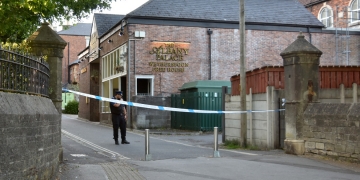 Crime scene in place as CID investigate serious incident in Trowbridge