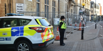 Crime scene in place as CID investigate serious incident in Trowbridge