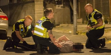 Police officer assaulted whilst attending report of indecent exposure in Swindon