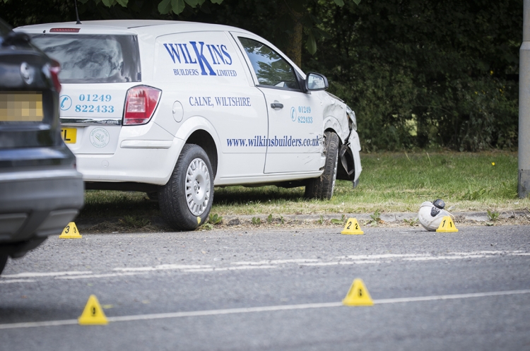 Resurfacing operative suffered serious head injuries when van ploughed into him