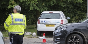 Highways operative seriously hurt when van ploughed into him after crash