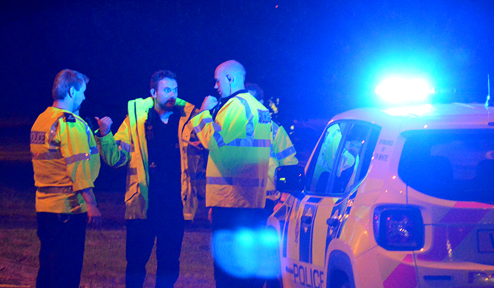 Casualty lying in road after being hit by car on busy Swindon route