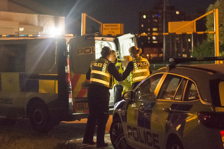 Police race to Swindon property after firefighters extinguish corridor blaze