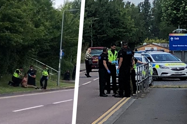 ‘Zombie’ arrested for assaulting security officer at Great Western Hospital