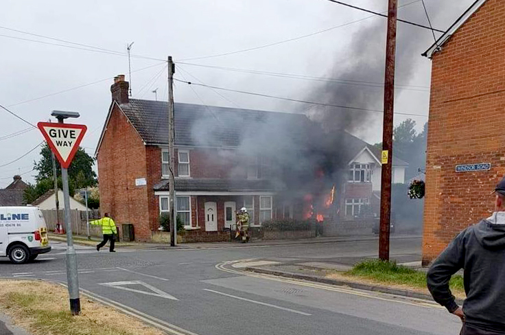 Durrington house without working smoke alarms destroyed in major blaze