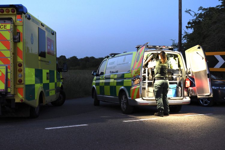 Specialist paramedics called to rescue suicidal woman from woods in village