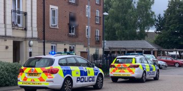 Police pull woman back into first floor flat after she threatens to jump in Swindon