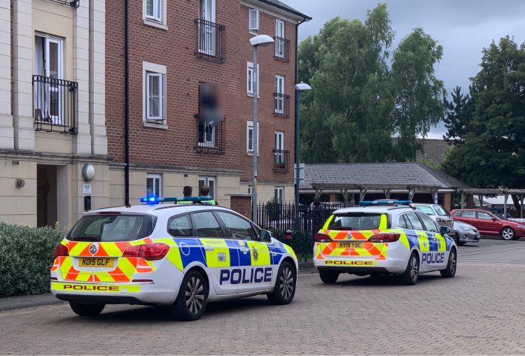 Police pull woman back into first floor flat after she threatens to jump in Swindon