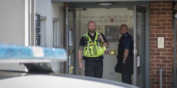 Air ambulance lands as two men seriously injured in Salisbury assault