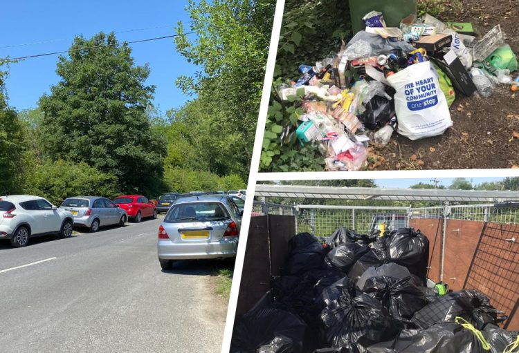 “Don’t come back” local beauty spot manager tells “scum” who left mess