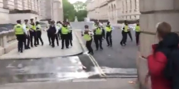 Black Lives Matter protests have been “subverted by thuggery”, PM says