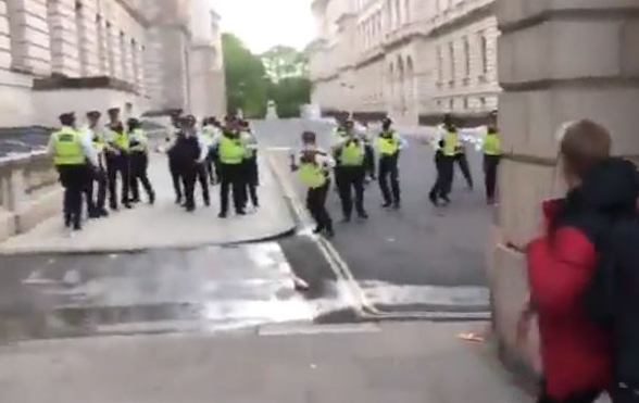 Black Lives Matter protests have been “subverted by thuggery”, PM says