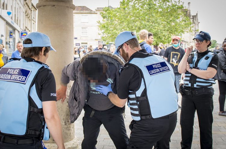 Everything police dealt with at Chippenham Black Lives Matter protest