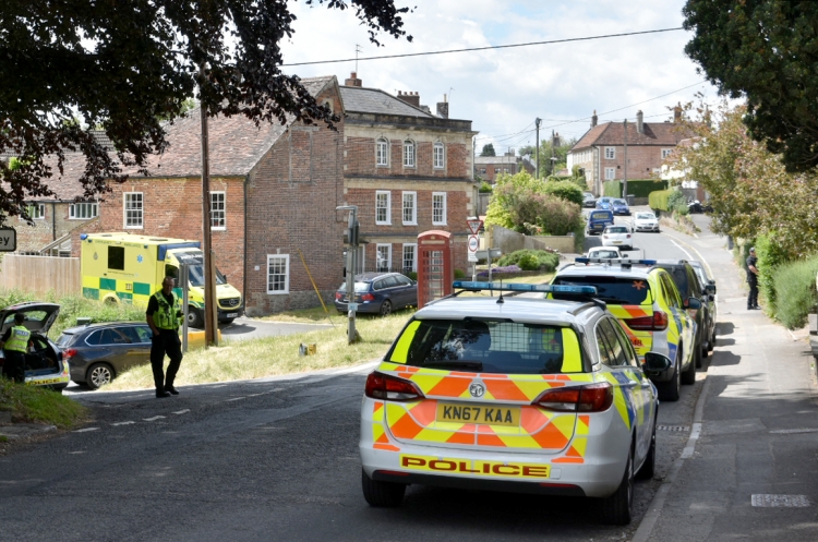 Armed police at scene of mental health incident in Wiltshire village