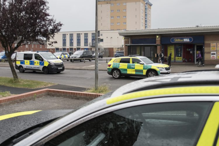 Man with serious injury becomes violent towards paramedics treating him