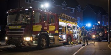 Firefighters from across town battle serious house fire in Swindon