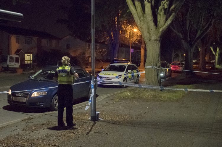 Armed police raid house after crime scene put in place around car in Swindon