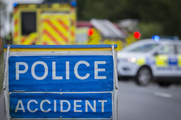 Westbury road closed as emergency services attend three-vehicle crash