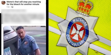 Police investigate Swindon man who shared ‘kneel on black people’ post