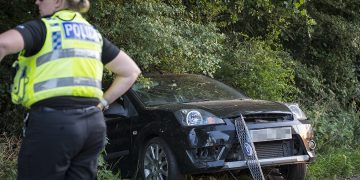 Police investigate cause of crash which saw Ford in Brinkworth ditch