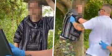 Man tries to flee paedophile hunters as he’s confronted in Wroughton