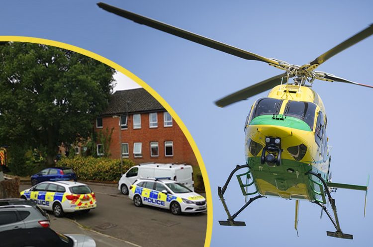 Man suffers life-threatening injures after setting himself on fire in street