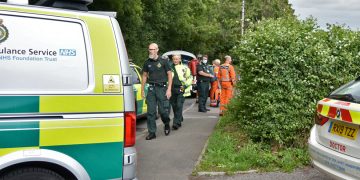 BMW falls on Chippenham man’s head sparking major ambulance response