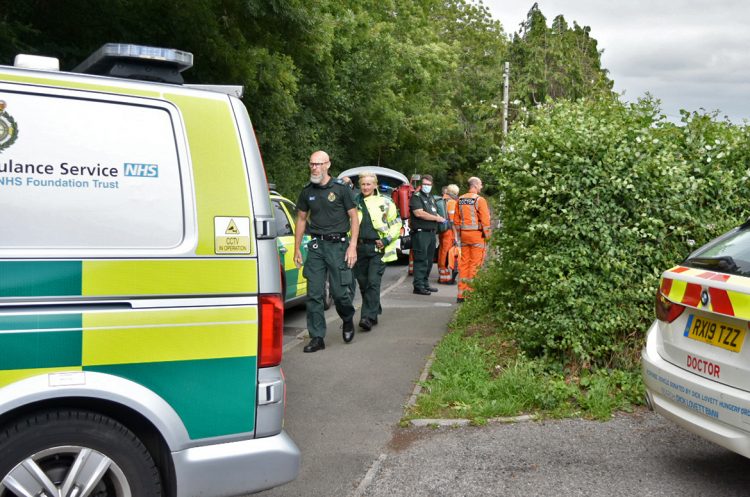 BMW falls on Chippenham man’s head sparking major ambulance response
