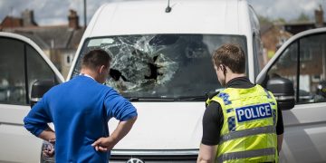 Police investigate cause of van fire in Swindon town centre car park