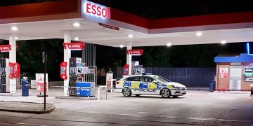 Armed police descend on Devizes as service station taped off as crime scene