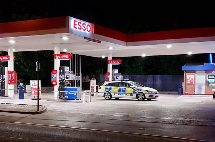 Armed police descend on Devizes as service station taped off as crime scene