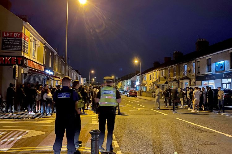 Police step up patrols in Broadgreen as dozens gather for barbershop party