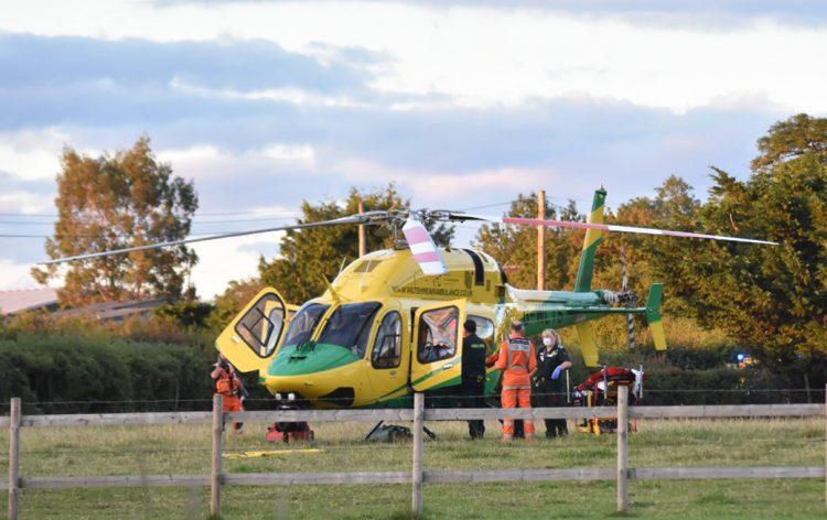 Cyclist airlifted to hospital after incident on Chippenham country lane