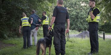 Locals cheered as suspected drink driver they reported is arrested in field