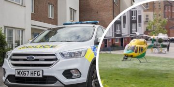 Woman dies in Swindon apartment after air ambulance medics’ efforts